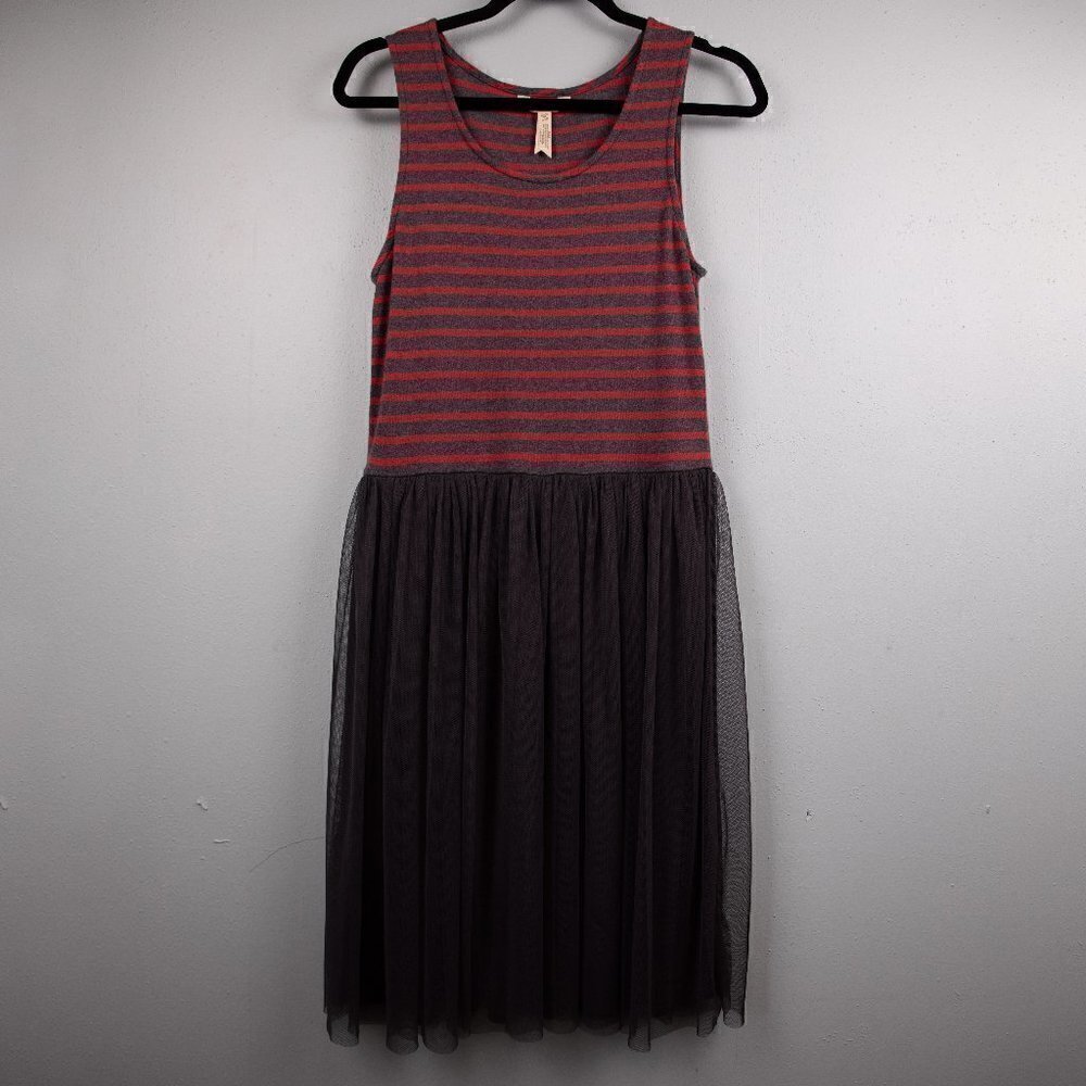 Matilda Jane Twas the Night tulle midi dress-M